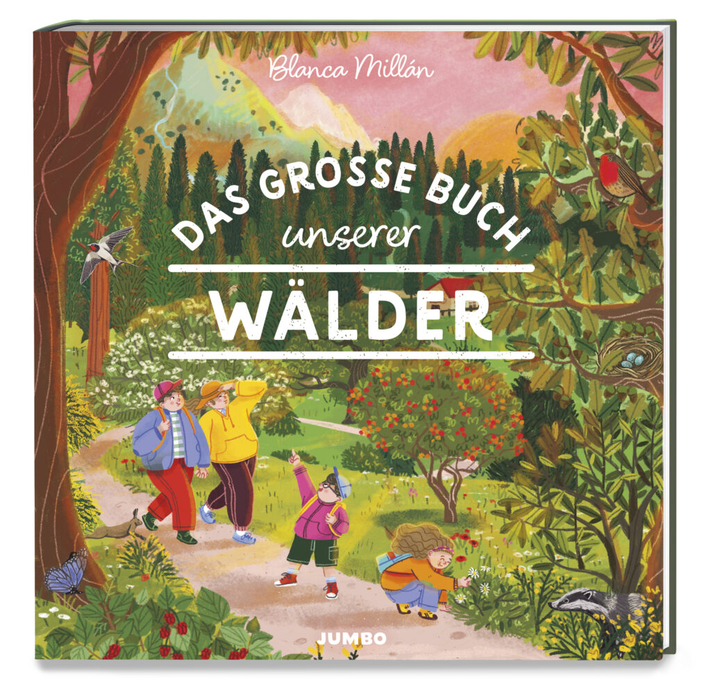 3D Cover von Das große Buch unserer Wälder