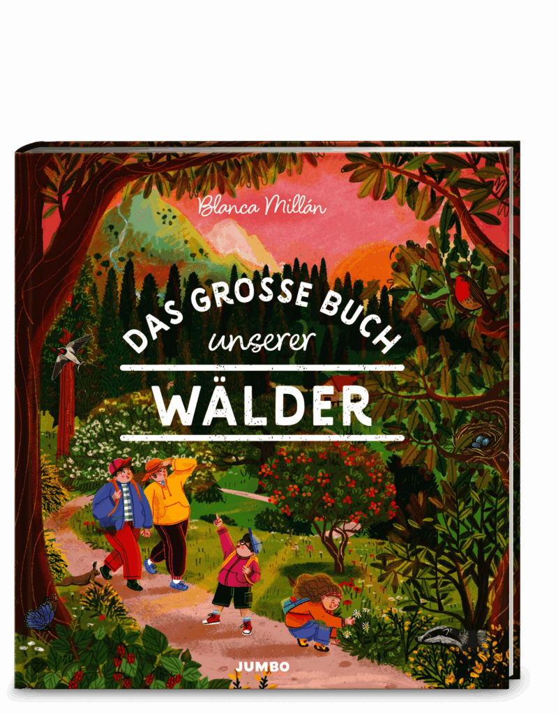 3D Cover von Das große Buch unserer Wälder